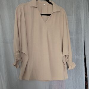 New ! Elegant Cream Women's Top